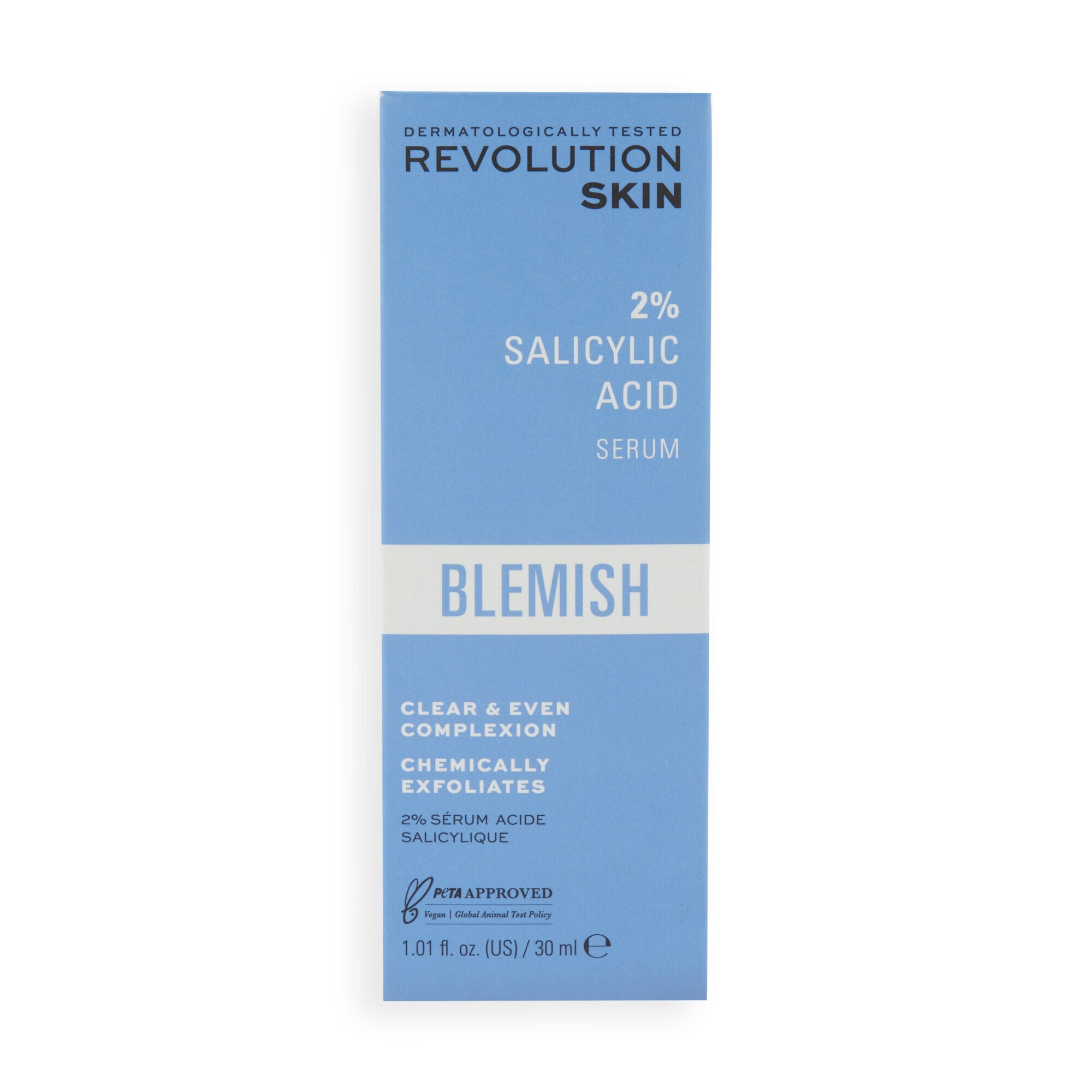 REVOLUTION SKINCARE 2% Salicylic Acid BHA Anti Blemish Serum