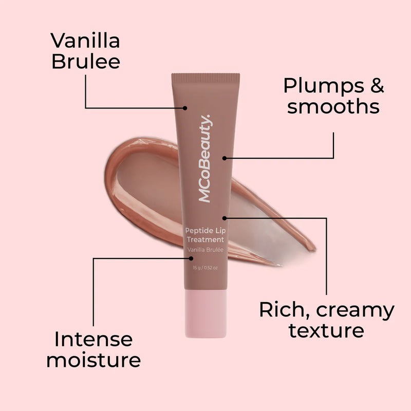 MCOBEAUTY Peptide Lip Treatment - Vanilla Brulee