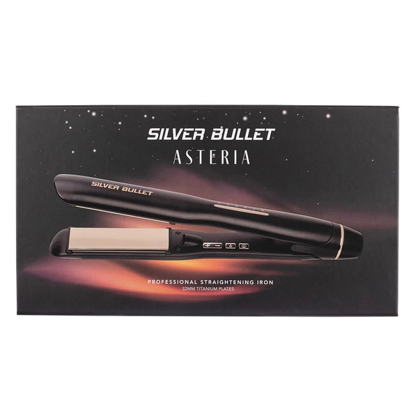 SILVER BULLET Asteria Hair Straightener - Black